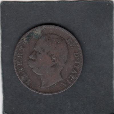 Beschrijving: 10 Centesimi UMBERTO I 